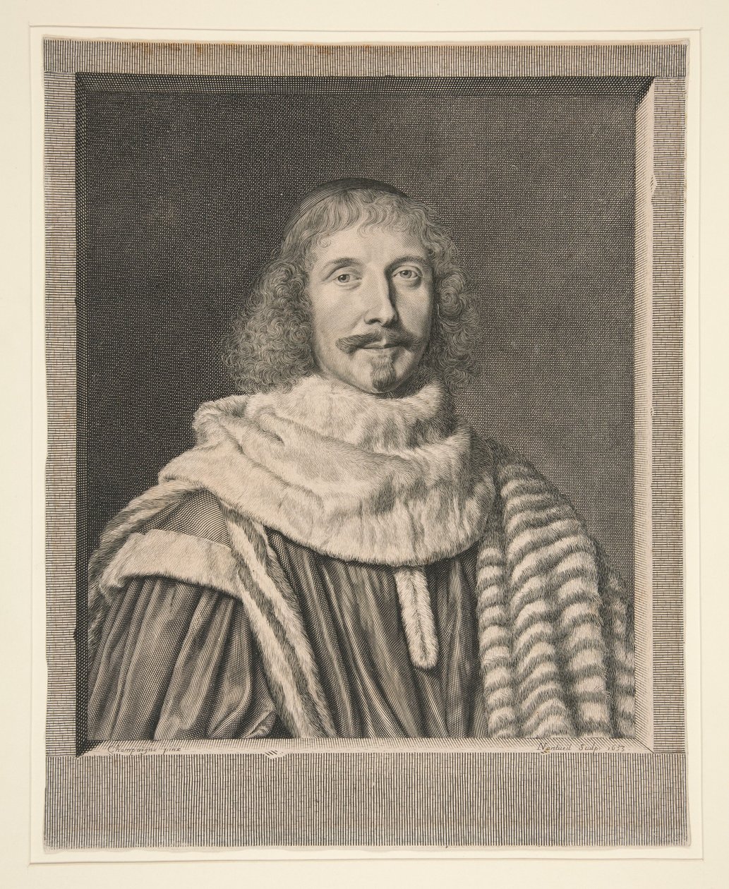 Pomponne de Bellièvre (1606-1657), Pariisin parlamentin ensimmäinen presidentti tekijältä Robert Nanteuil