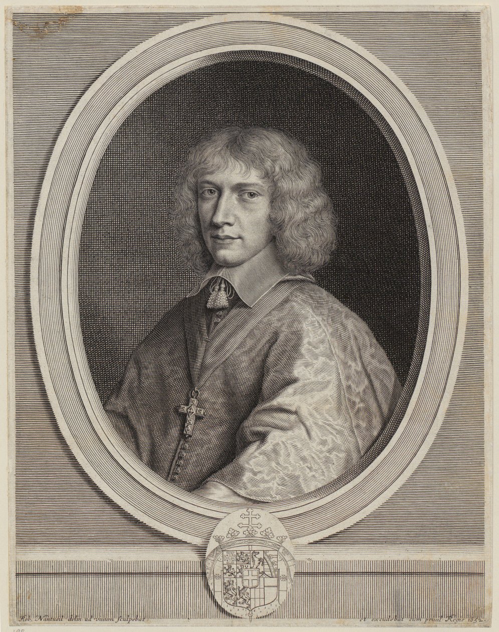 Henri II de Savoien muotokuva [Nemoursin kreivi] tekijältä Robert Nanteuil