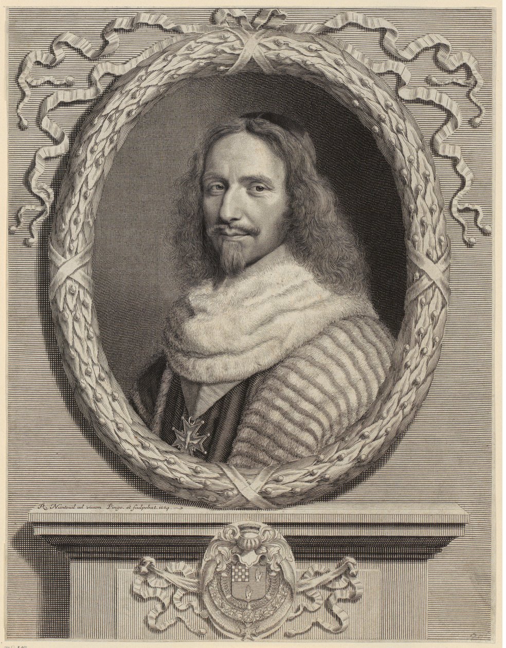 Nicolas Potier de Novionin muotokuva tekijältä Robert Nanteuil