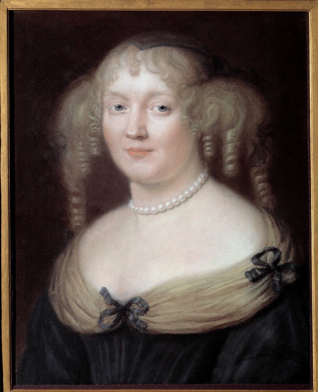 Muotokuva Marie de Rabutin-Chantalista (Rabutin Chantal), Marquise de Sevigne dit Madame de Sevigne (1626-1696), kirjainnainen. Bussy-Rabutinin linna. Robert Nanteuilin (1623-1678) maalaus. Karnevaalimuseo. tekijältä Robert Nanteuil