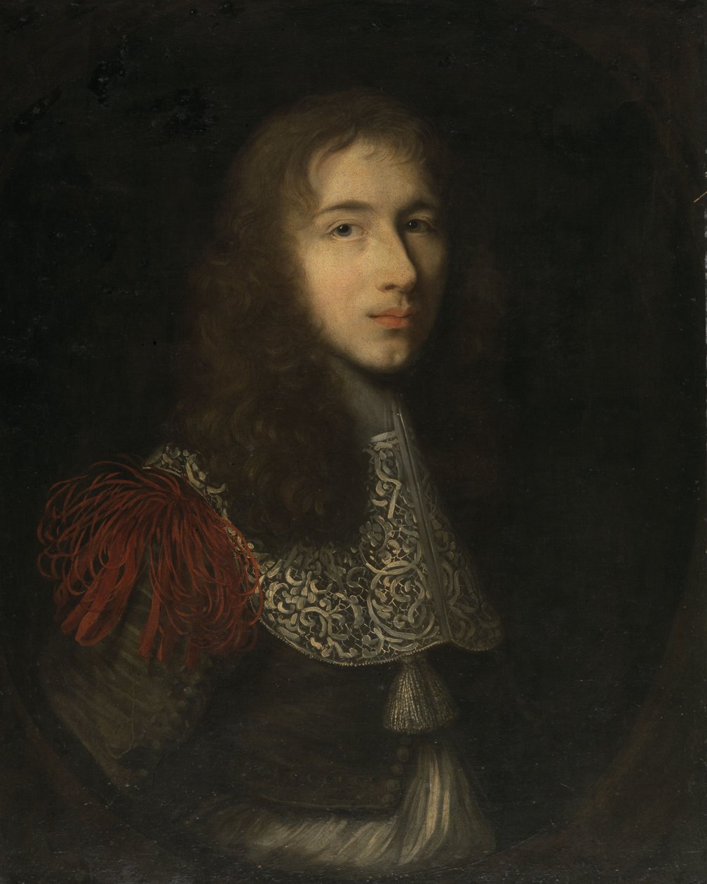 Nuoren miehen muotokuva (oletettavasti Louis II de Bourbon-Condén, lisänimeltään Suuri Condé, muotokuva) tekijältä Robert Nanteuil
