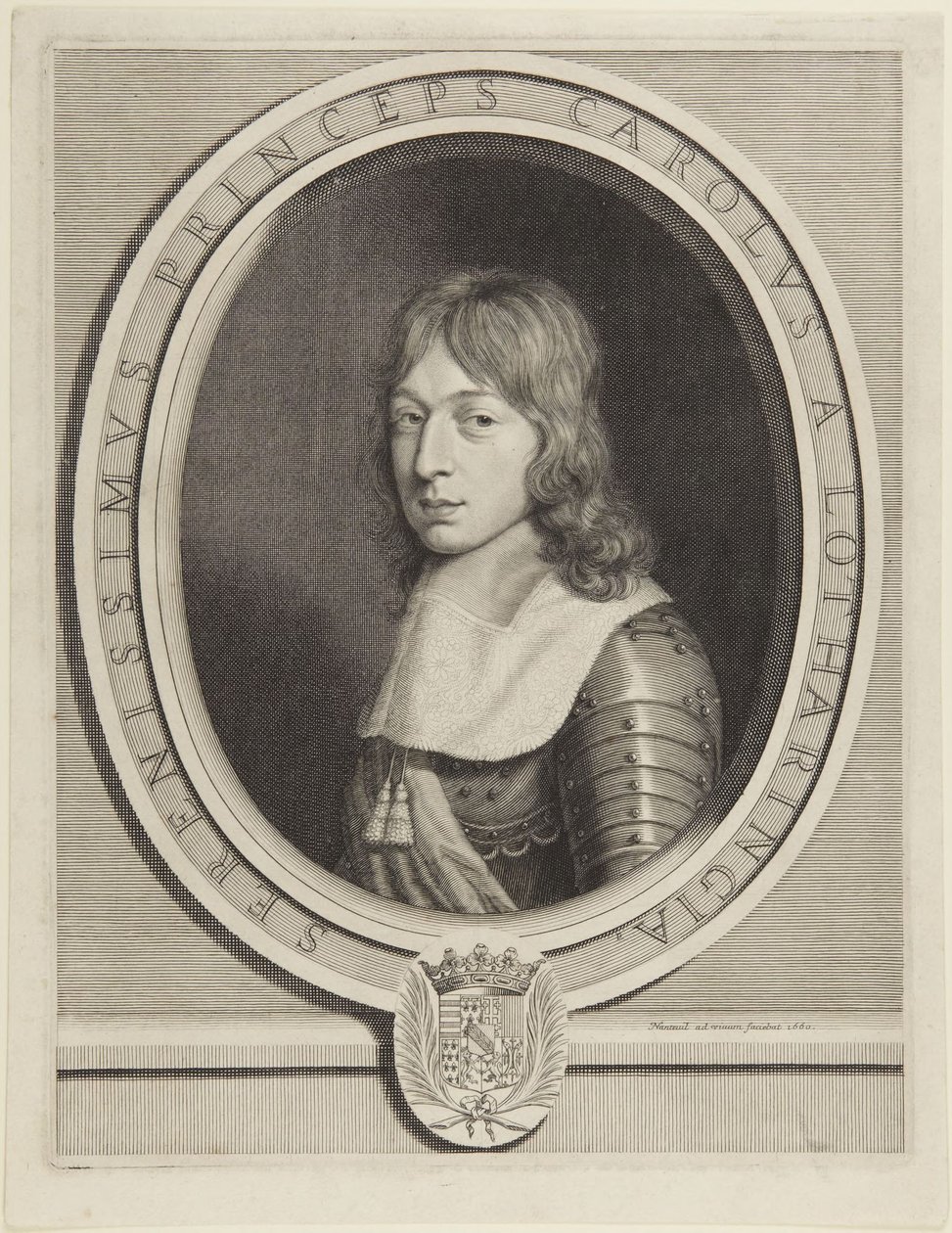 Lorrainen prinssi Kaarle – 1660 tekijältä Robert Nanteuil