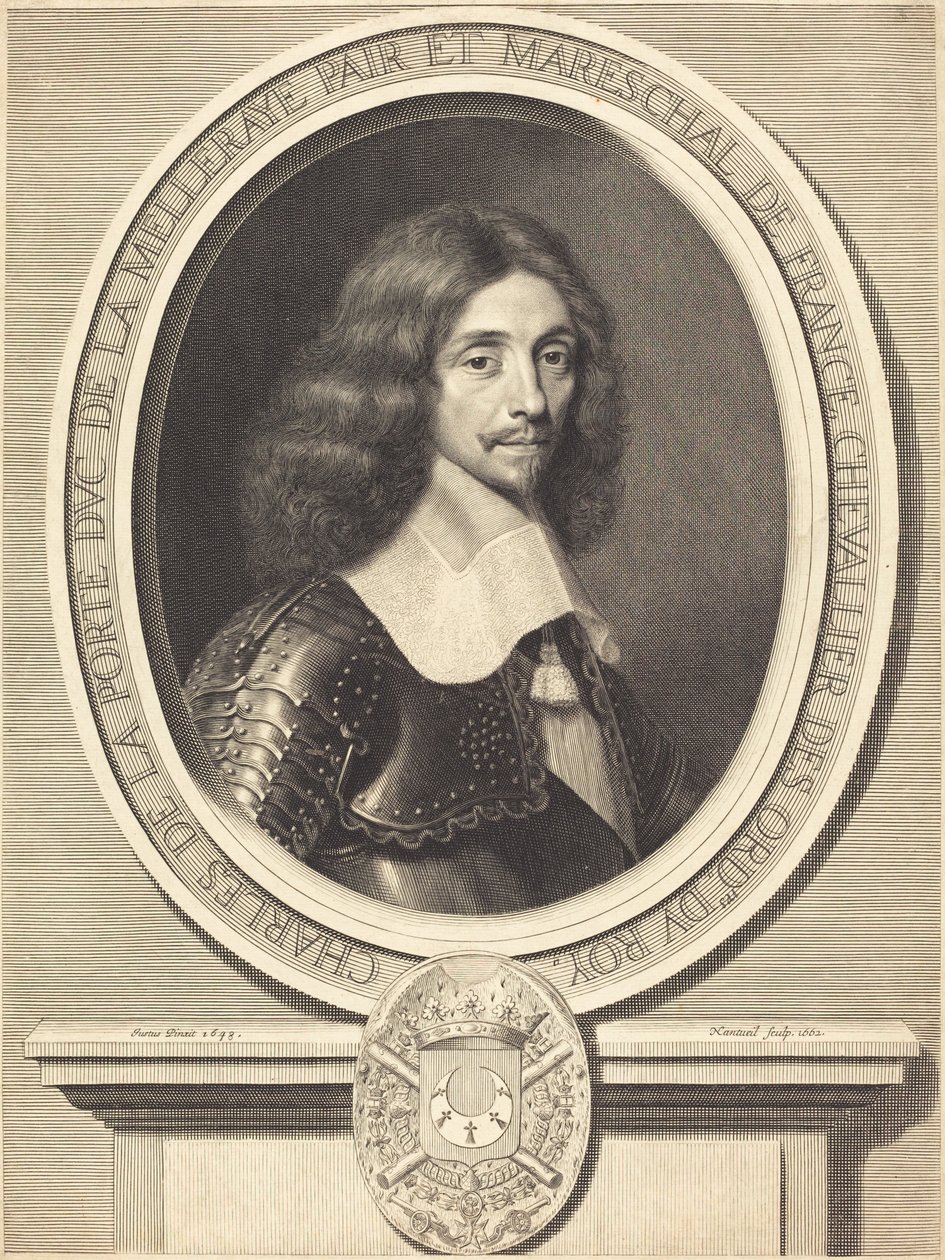 Marsalkka de La Meilleraye tekijältä Robert Nanteuil after Justus van Verus