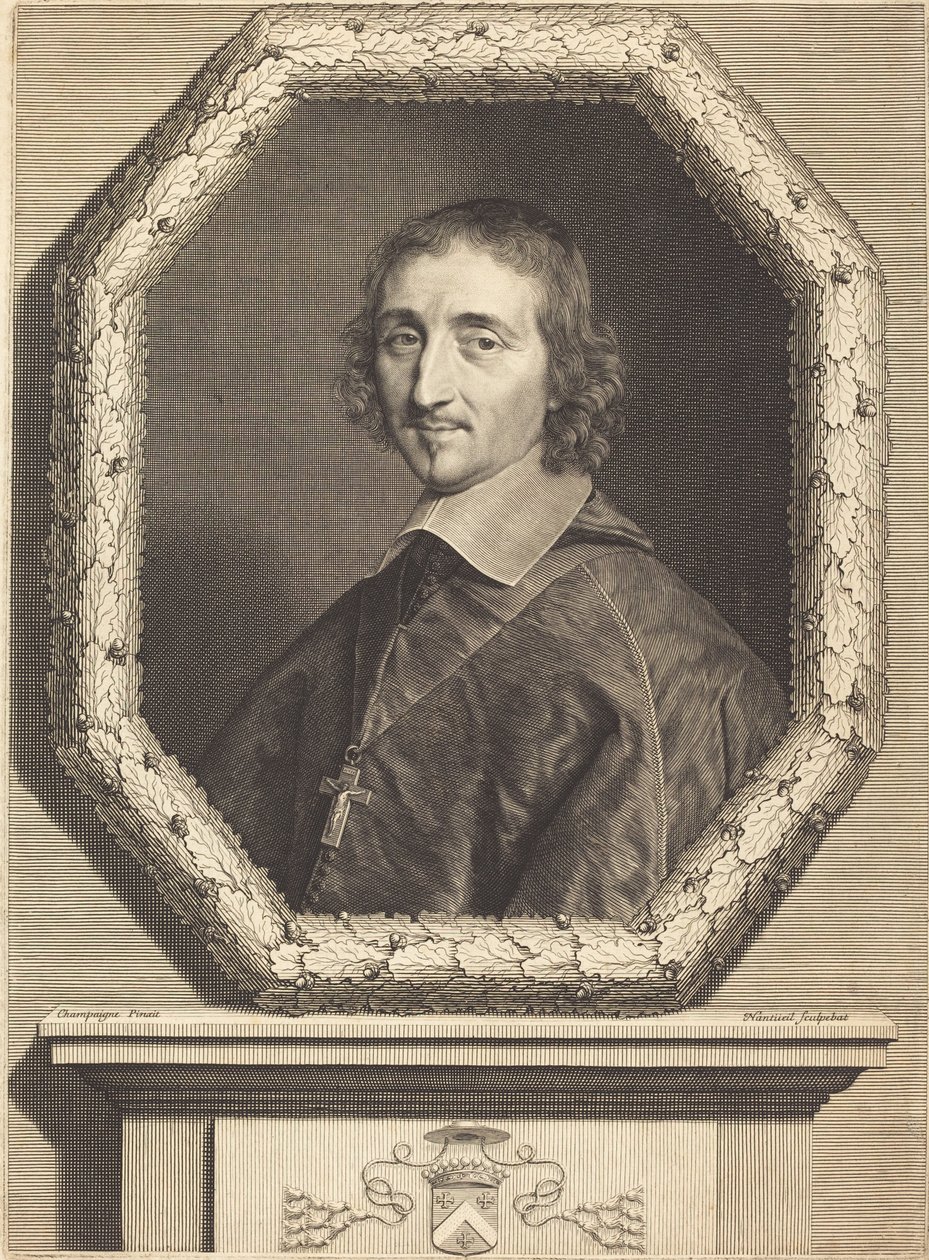 Ferdinand Neufvillestä tekijältä Robert Nanteuil after Philippe de Champaigne