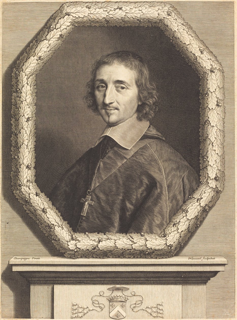 Ferdinand Neufvillestä tekijältä Robert Nanteuil after Philippe de Champaigne
