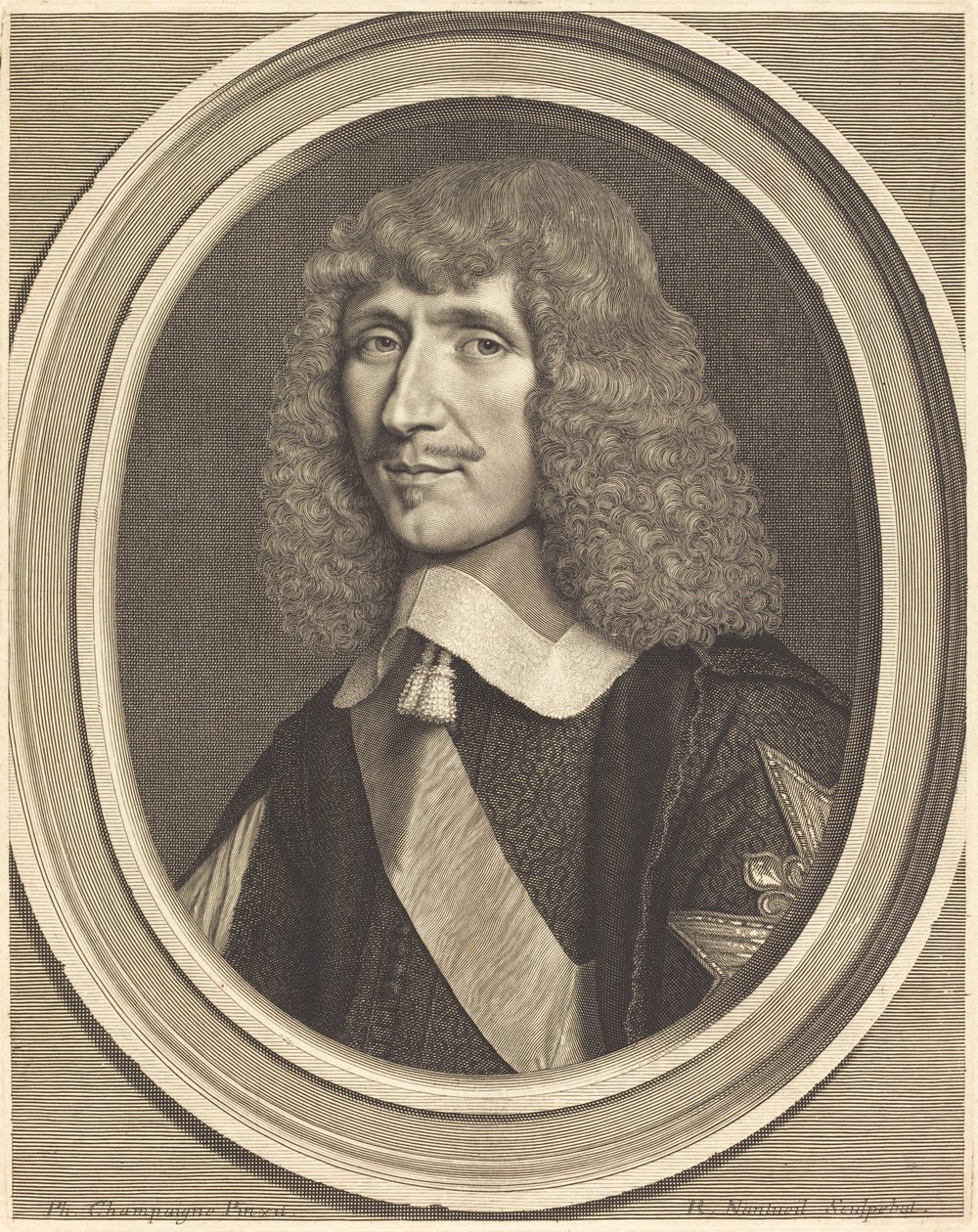 Leon-Bouthillier, Chavignyn kreivi tekijältä Robert Nanteuil after Philippe de Champaigne