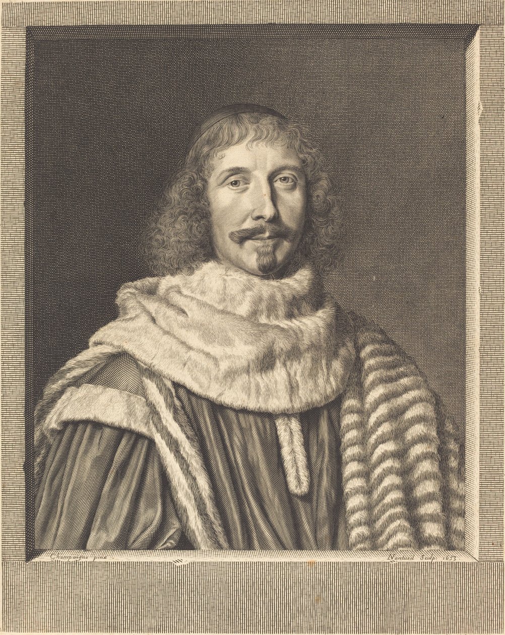 Pompone II de Bellievre tekijältä Robert Nanteuil after Philippe de Champaigne
