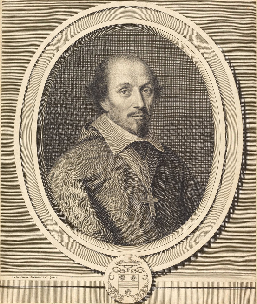 Francois Mallier du Houssay tekijältä Robert Nanteuil after Velut