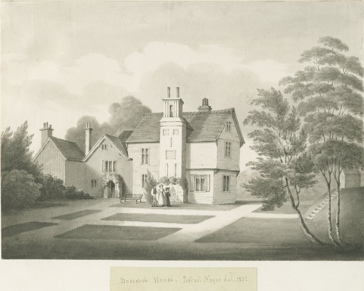 Boscobel House: seepiapesu tekijältä Robert Noyes