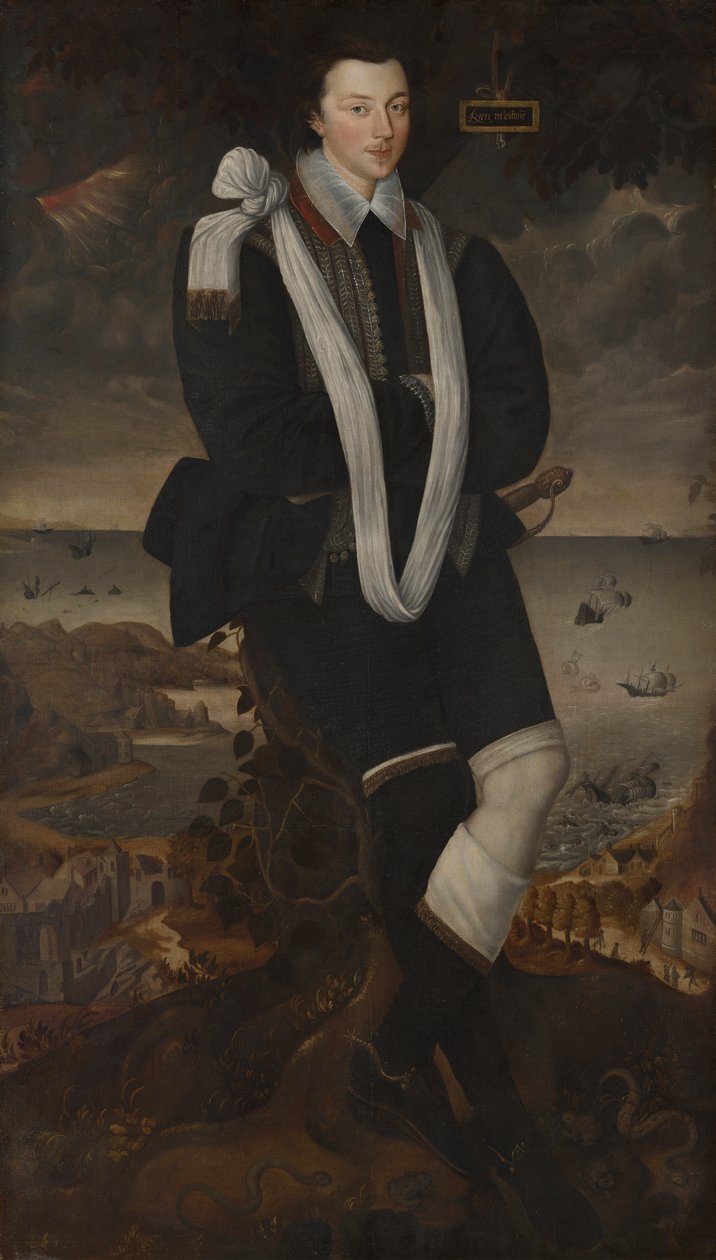 Anthony Maria Brownen, 2. varakreivi Montagun muotokuva tekijältä Robert Peake the elder