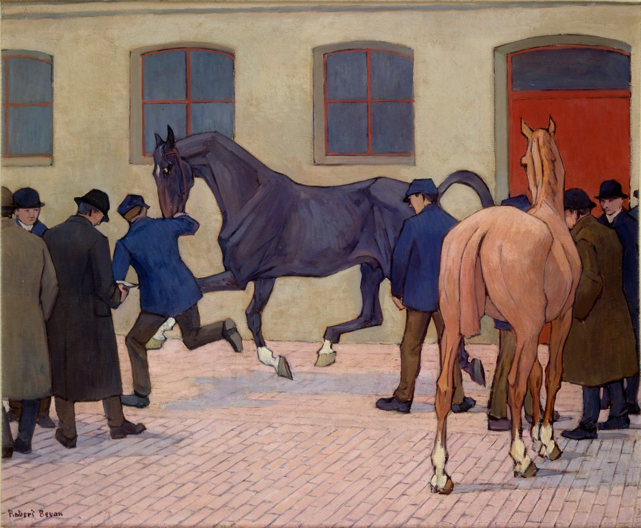 Esitetään Tattersallsissa, 1919 tekijältä Robert Polhill Bevan
