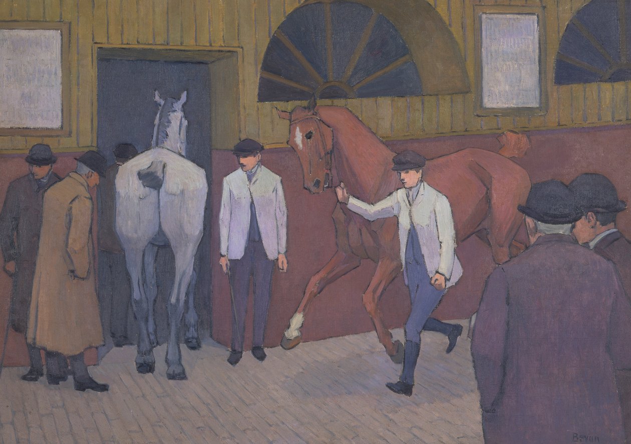 The Horse Mart tekijältä Robert Polhill Bevan