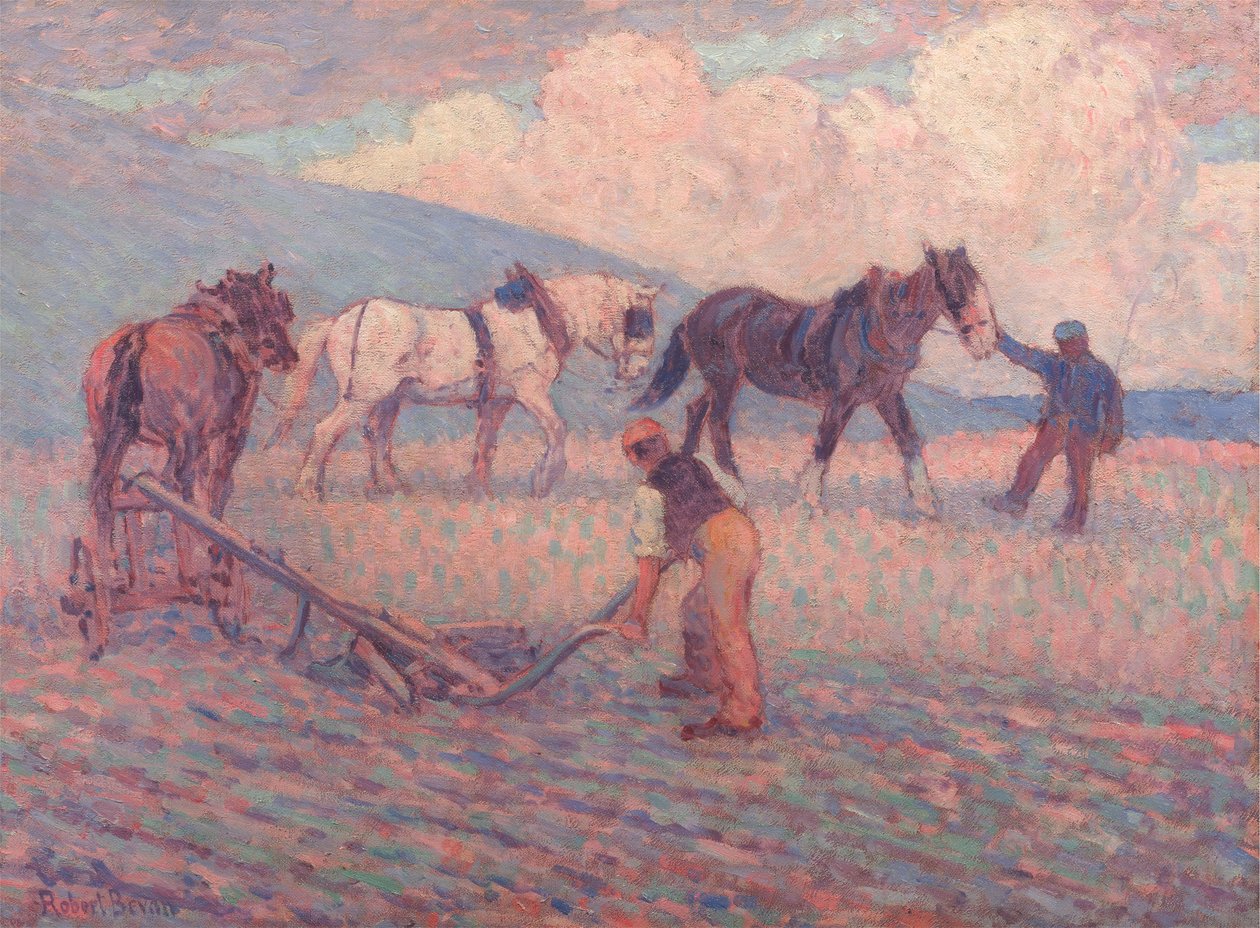 Turn Rice-Plough, Sussex tekijältä Robert Polhill Bevan