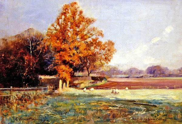 Vähän väriä, Mull (öljy kankaalle) tekijältä Robert Russell MacNee