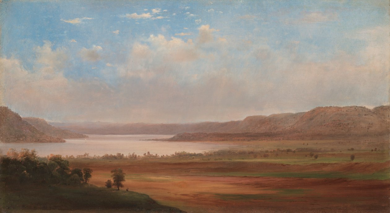 Näkymä Pepin-järvelle, Minnesota, 1862. tekijältä Robert S. Duncanson