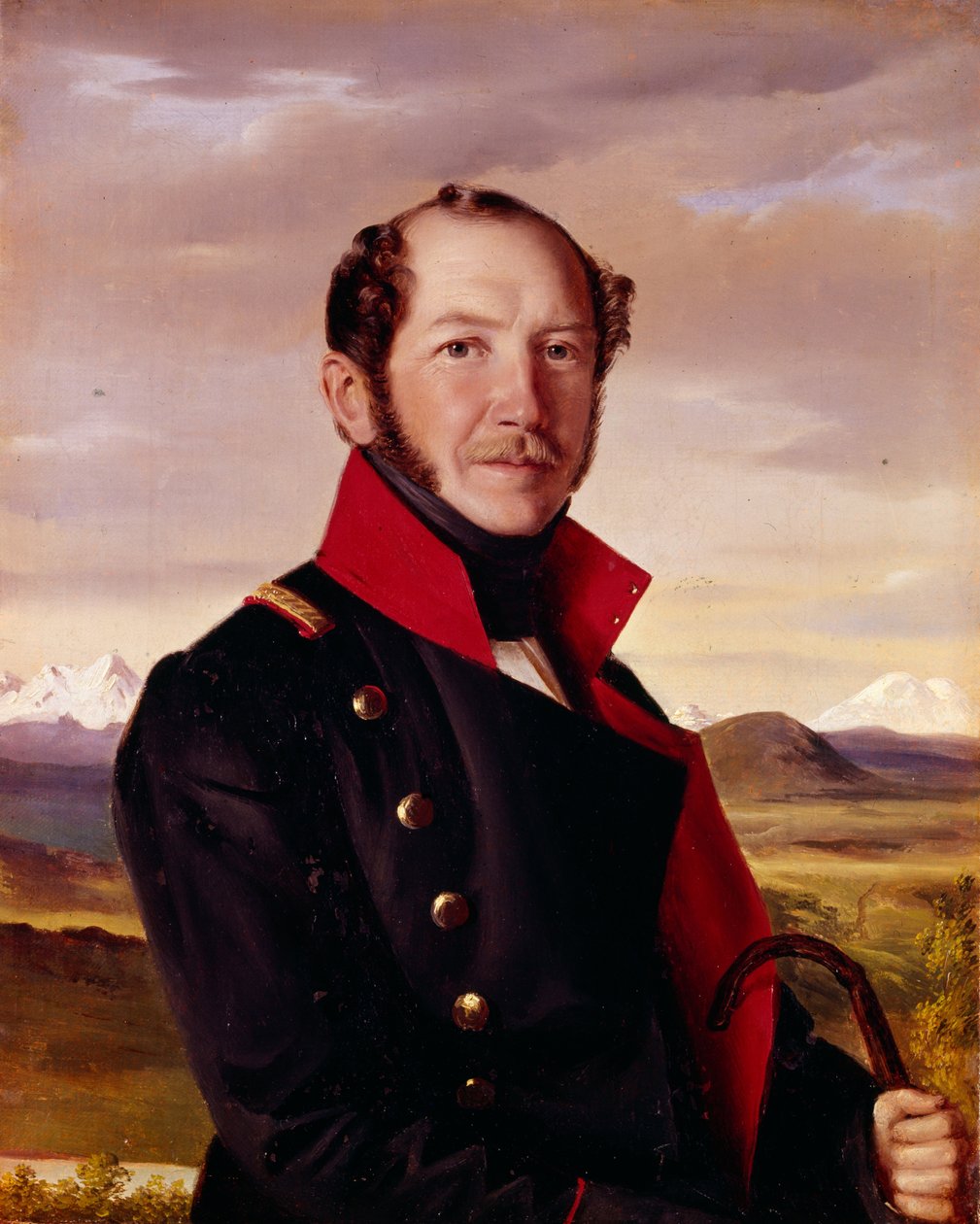 Nikolai Lorer Kaukasuksella, 1838 tekijältä Robert Schwede
