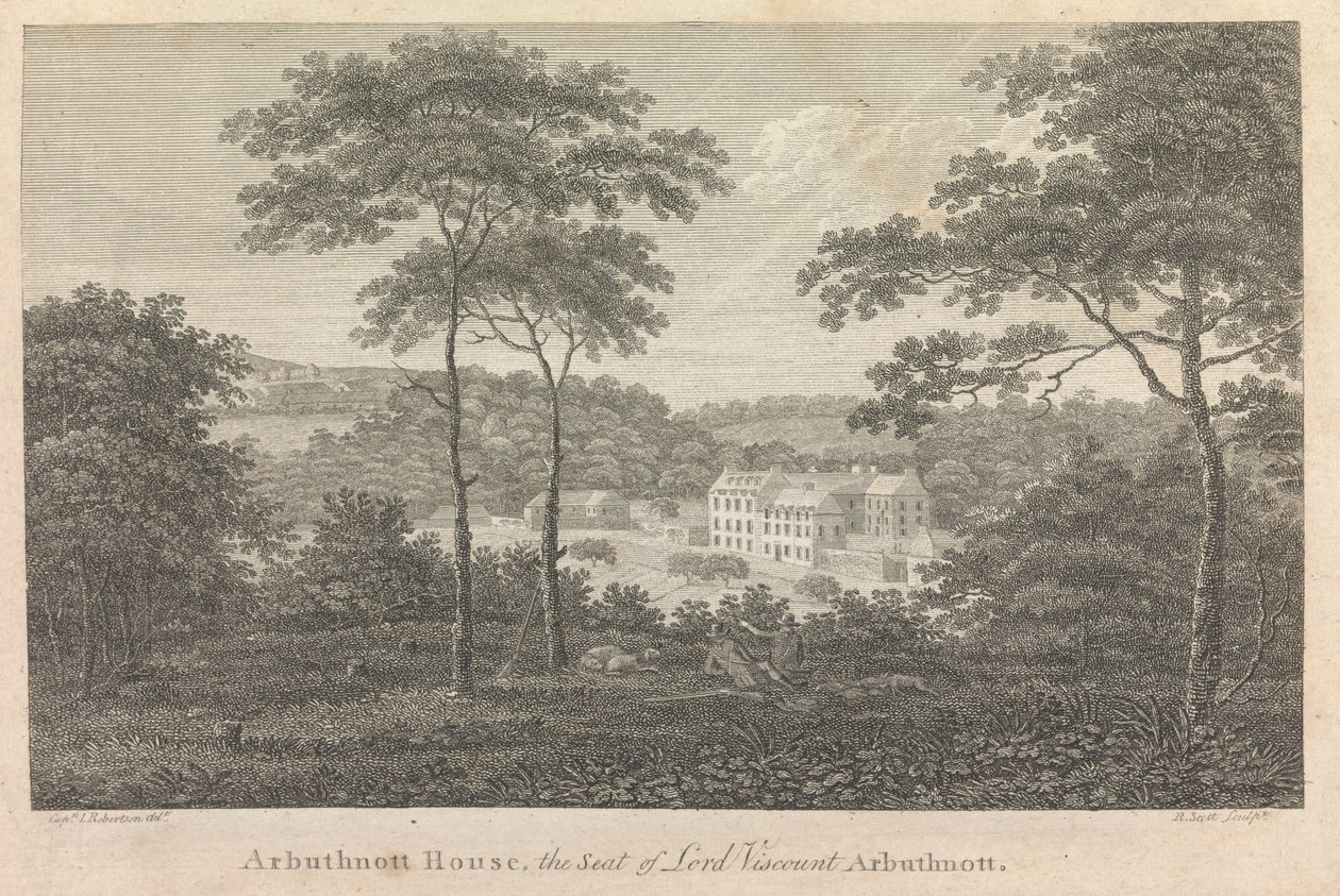 Arbuthnott House, Lordi varakreivi Arbuthnottin kotipaikka; sivu 10 (1. osa) tekijältä Robert Scott