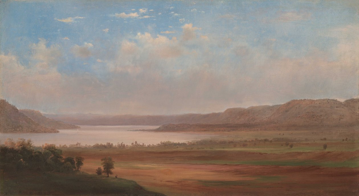Näkymä Pepin-järvelle, Minnesota, 1862 tekijältä Robert Scott Duncanson