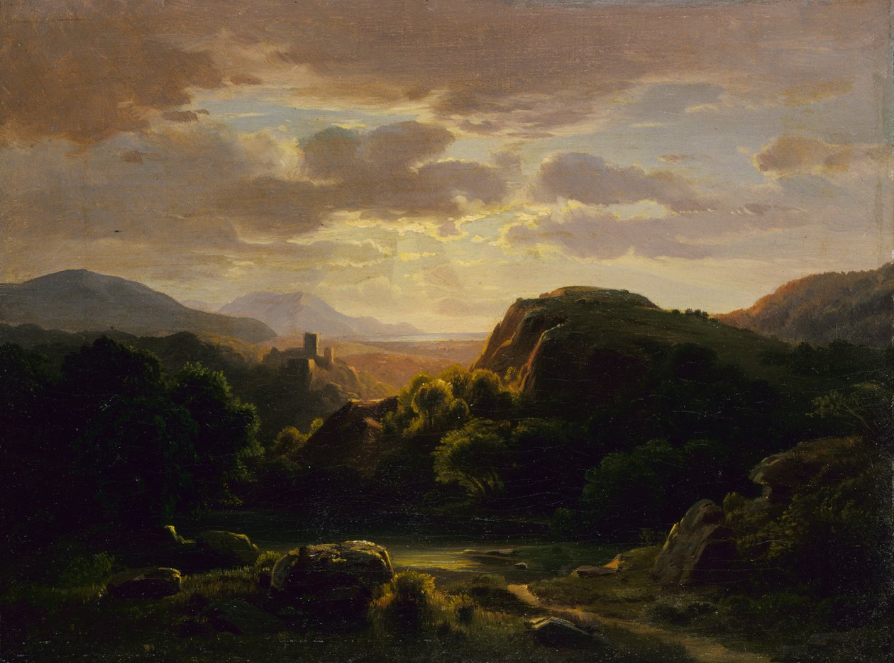 Muistoja kohtauksesta lähellä Auerbachia, n. 1856. tekijältä Robert Seldon Duncanson