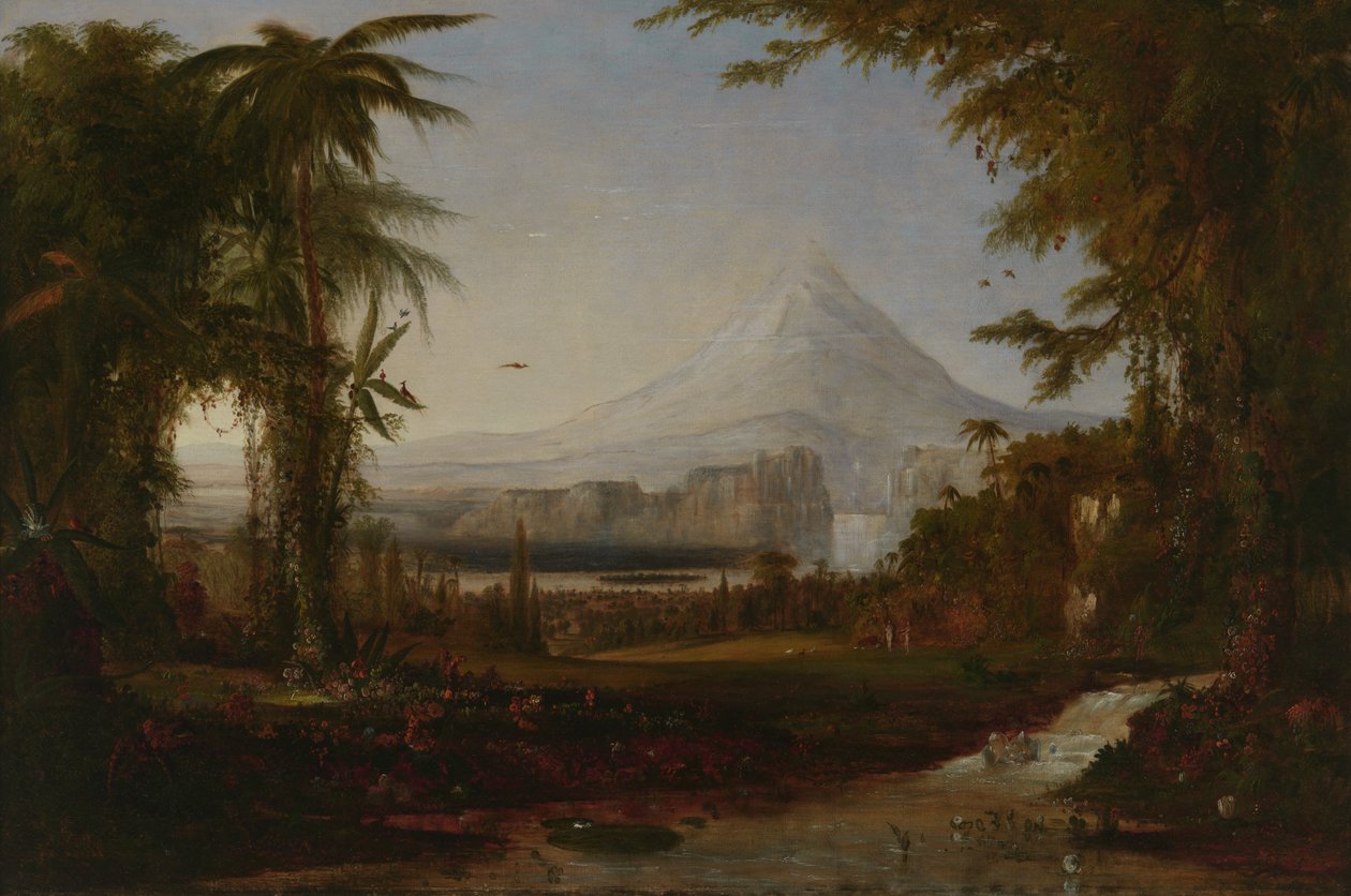 Eedenin puutarha, 1852. tekijältä Robert Seldon Duncanson