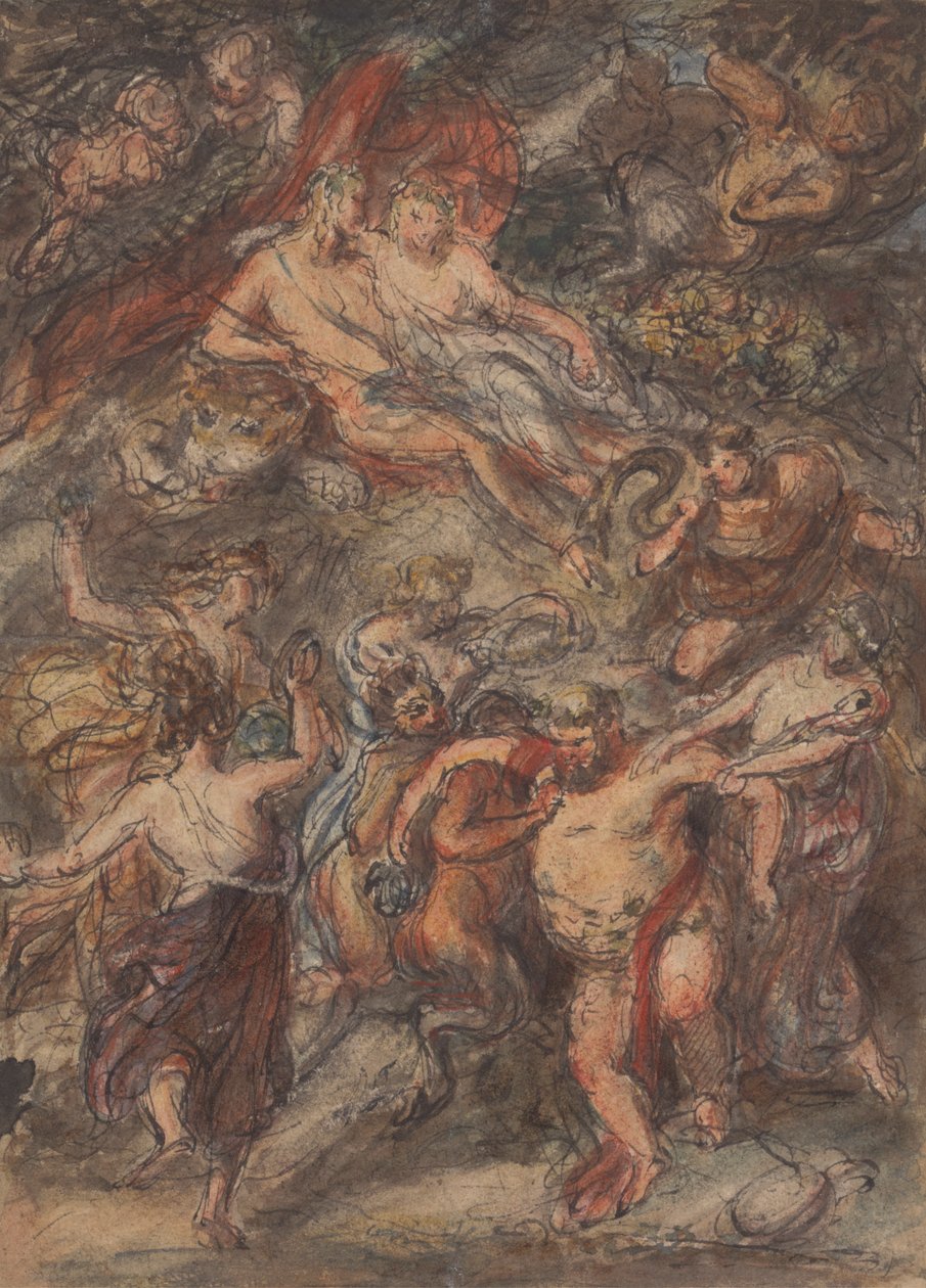 Bachanalia Scene finlandesa tekijältä Robert Smirke