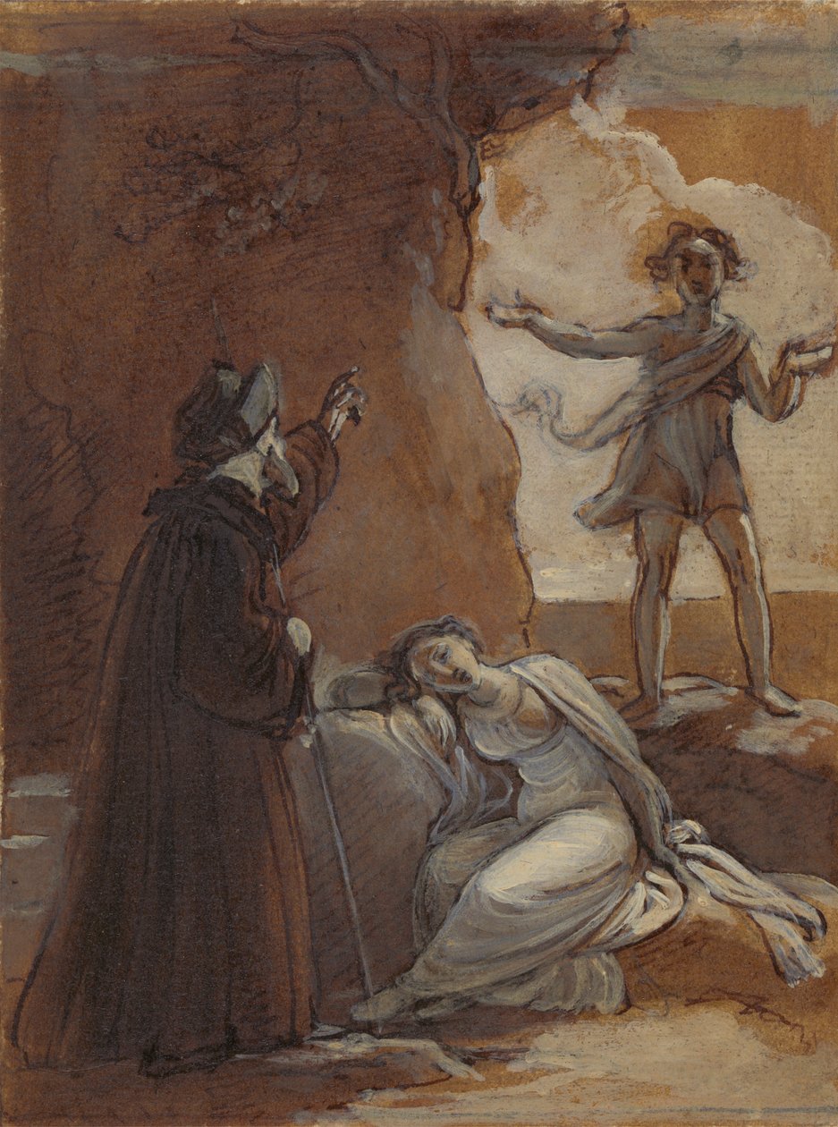 Prospero ja Ariel tekijältä Robert Smirke