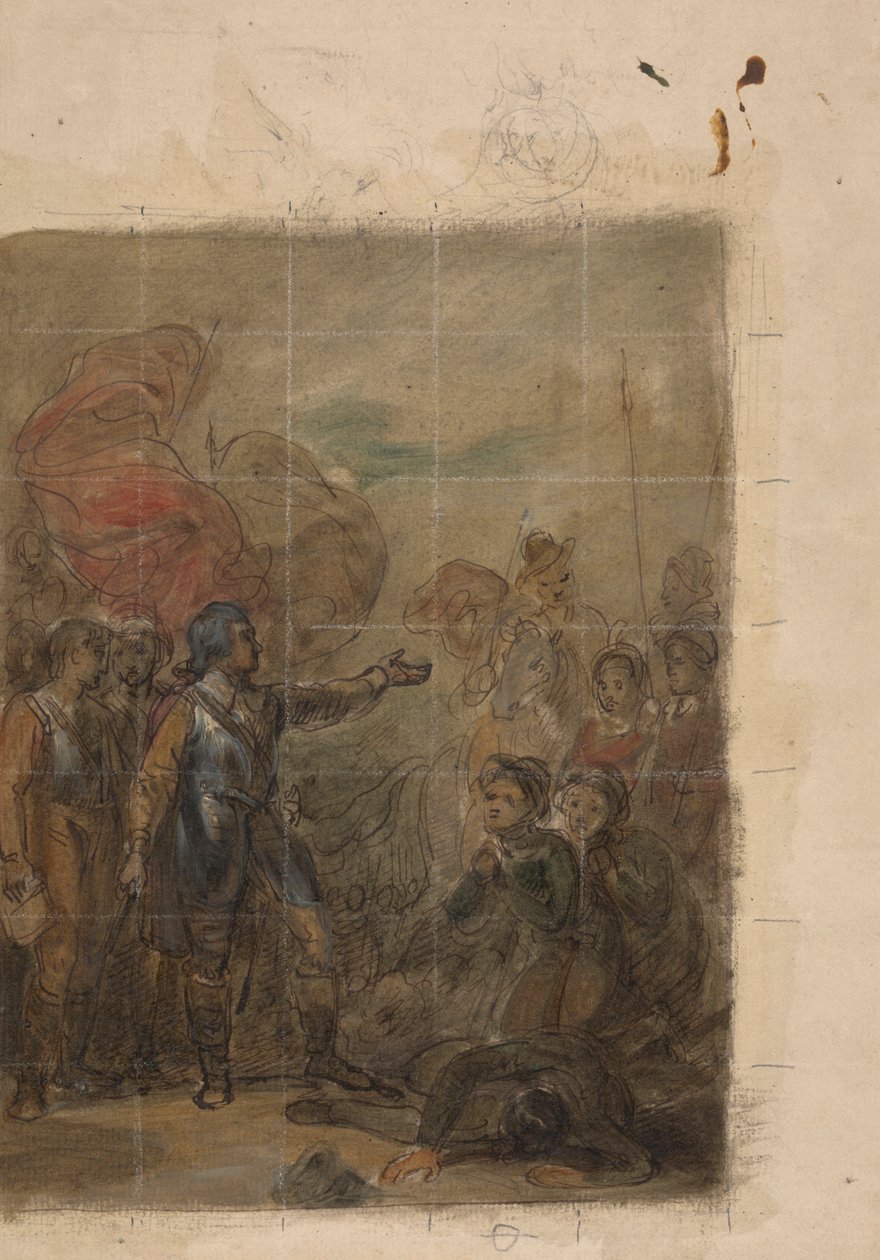 Kohtaus Don Quijotesta tekijältä Robert Smirke