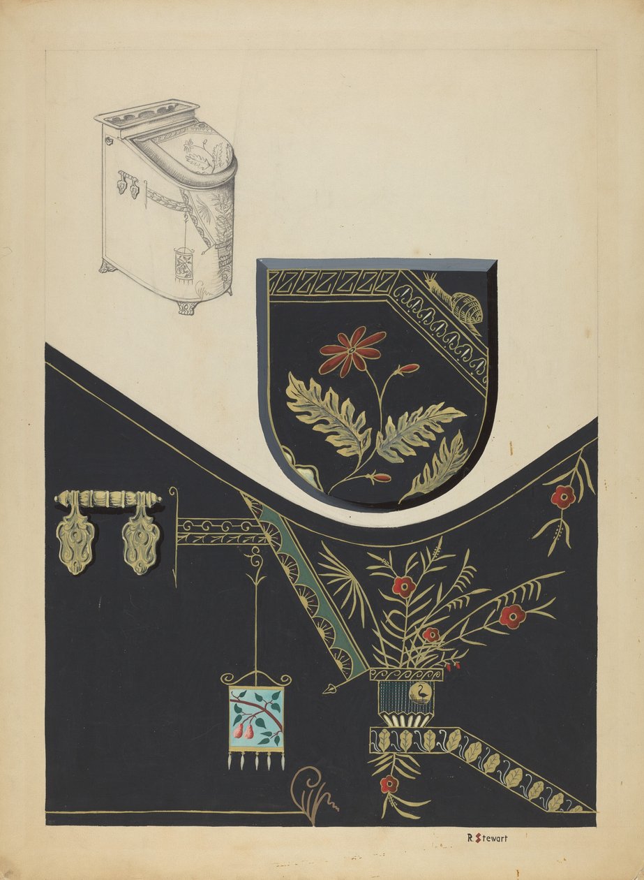 Japanned Coal Scuttle tekijältä Robert Stewart