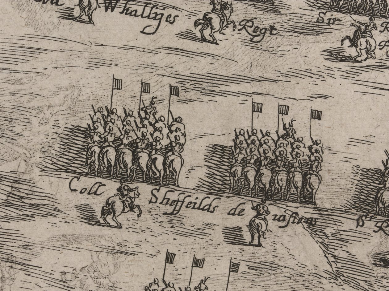 Kuvaus Hänen Majesteettien hevos- ja jalkaarmeijasta ja Sir Thomas Fairefaxista; kesäkuun neljäntenätoista päivänä 1645 tekijältä Robert Streater or Streeter