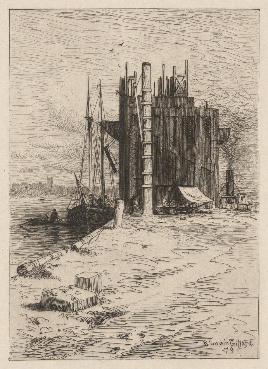 Coal Pockets New Bedfordissa tekijältä Robert Swain Gifford