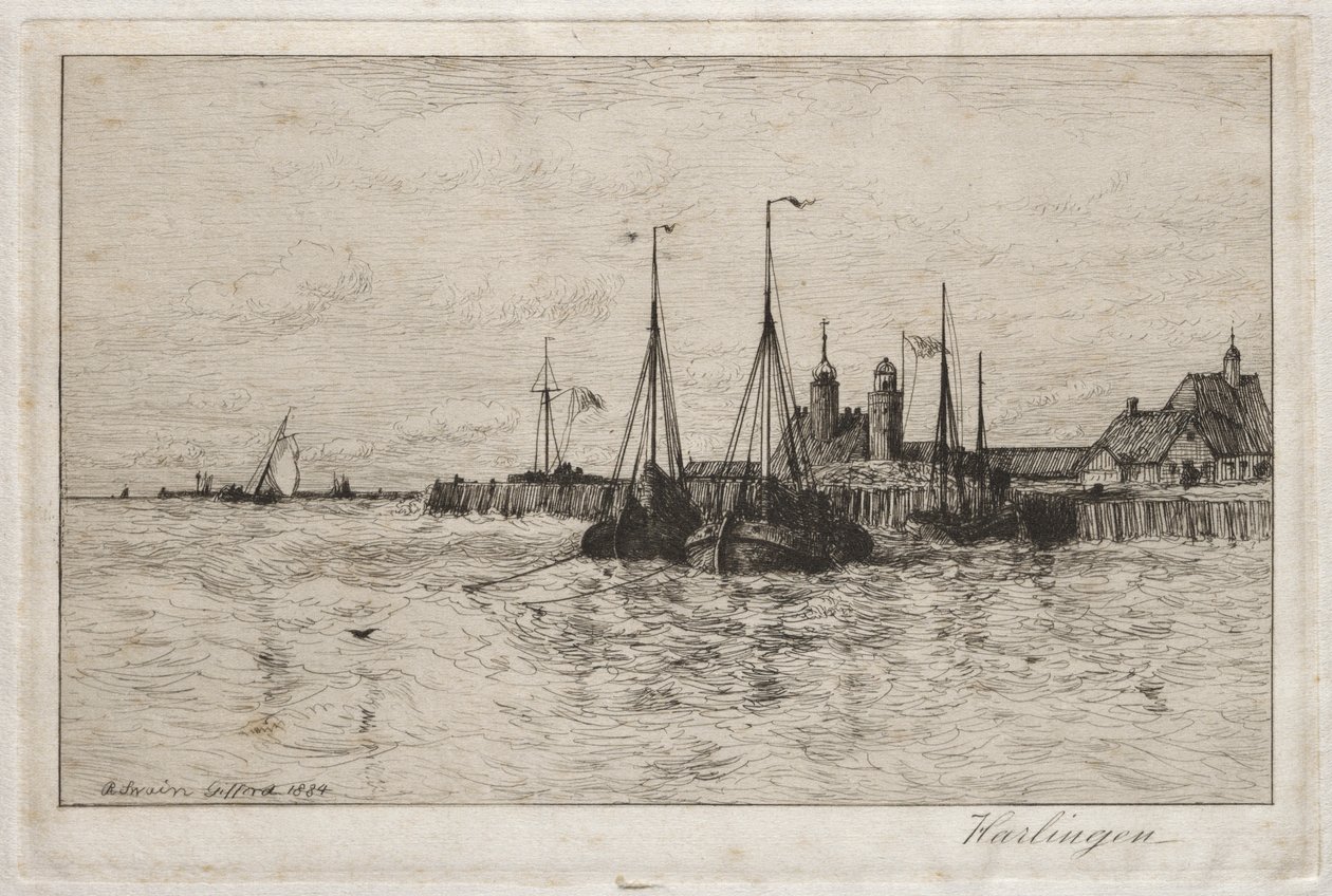 Harlingen, 1884. tekijältä Robert Swain Gifford