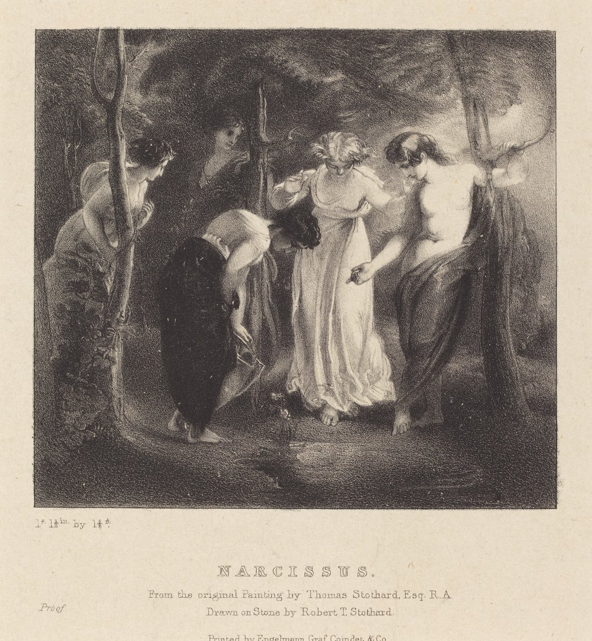 Narsissi tekijältä Robert T. Stothard after Thomas Stothard
