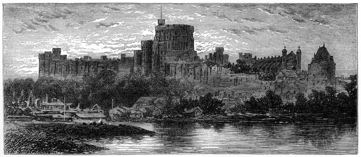 Windsor at Sunrise, Brocasista, 1880. tekijältä Robert Taylor Pritchett