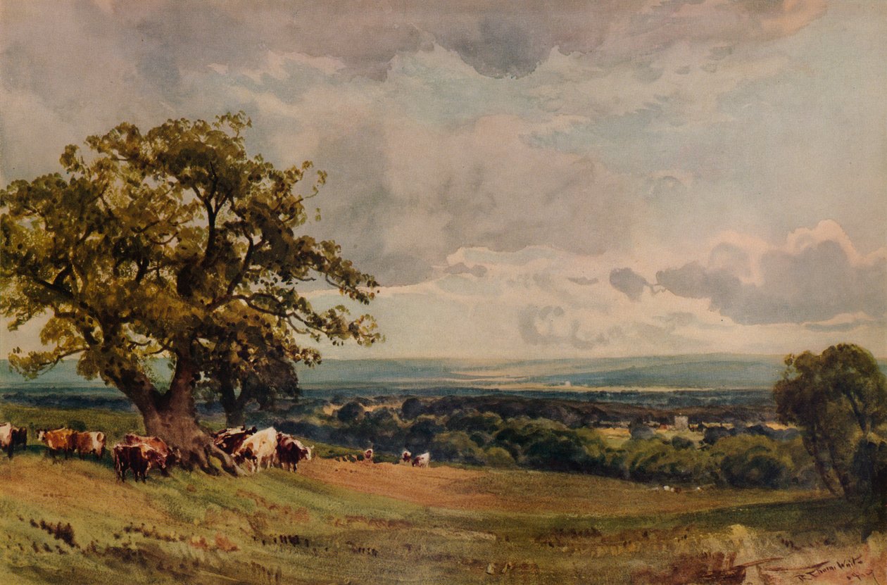 Lähellä Ashfordia, Kentissä, 1907, 1938 tekijältä Robert Thorne Waite