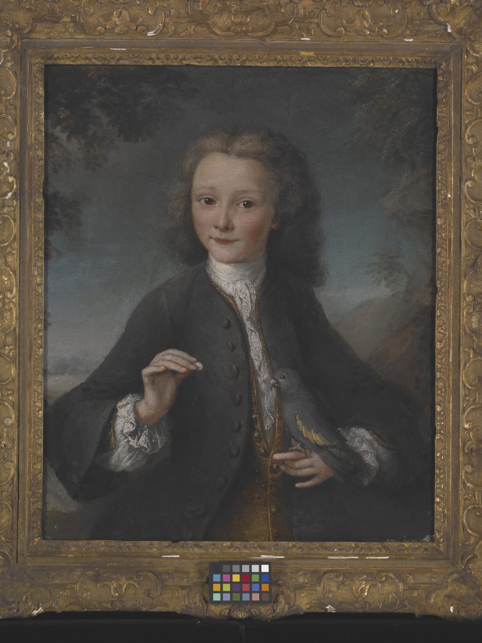 Voltaire 13-vuotiaana (öljy kankaalle) tekijältä Robert Tournieres