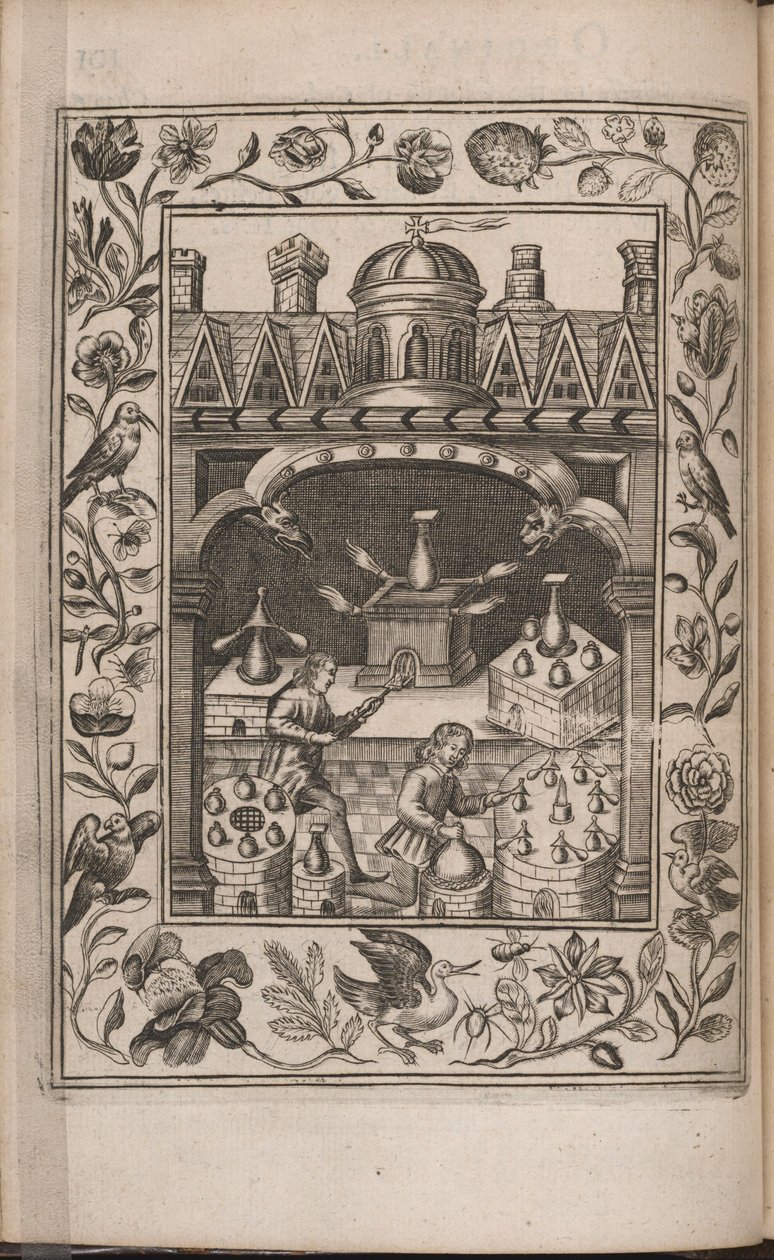 British Chemical Theatre, 1652 tekijältä Robert Vaughan