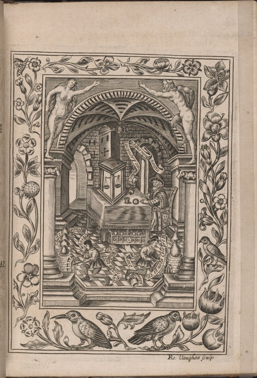 British Chemical Theatre, 1652 tekijältä Robert Vaughan