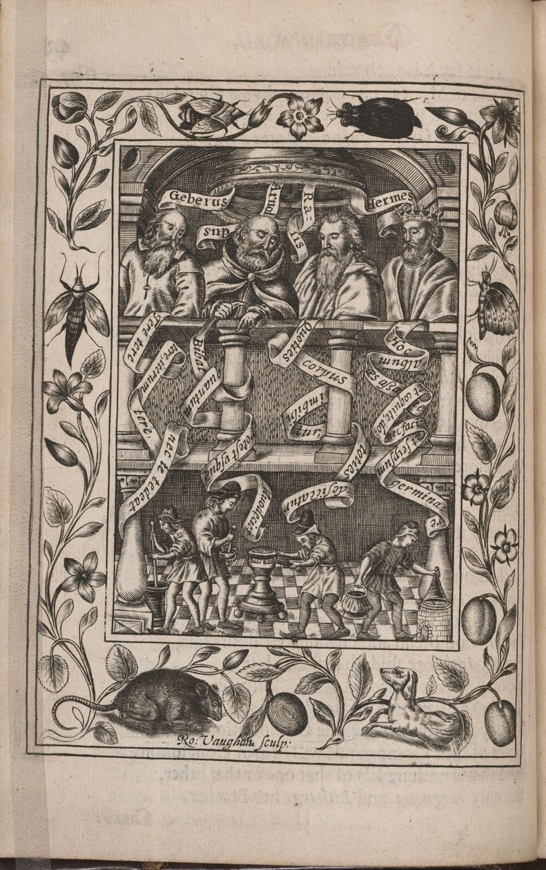 British Chemical Theatre, 1652 tekijältä Robert Vaughan