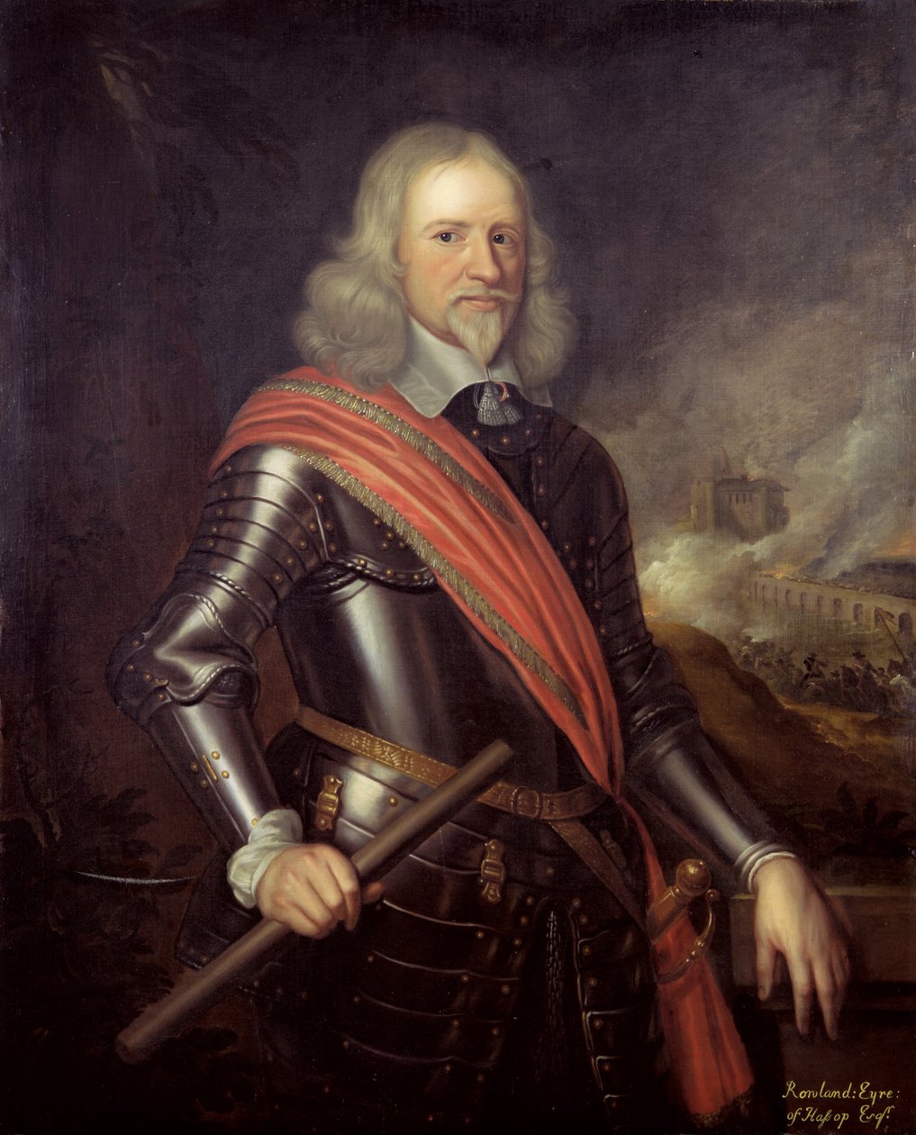 Eversti Rowland Eyre (1600-72) Hassopista tekijältä Robert Walker