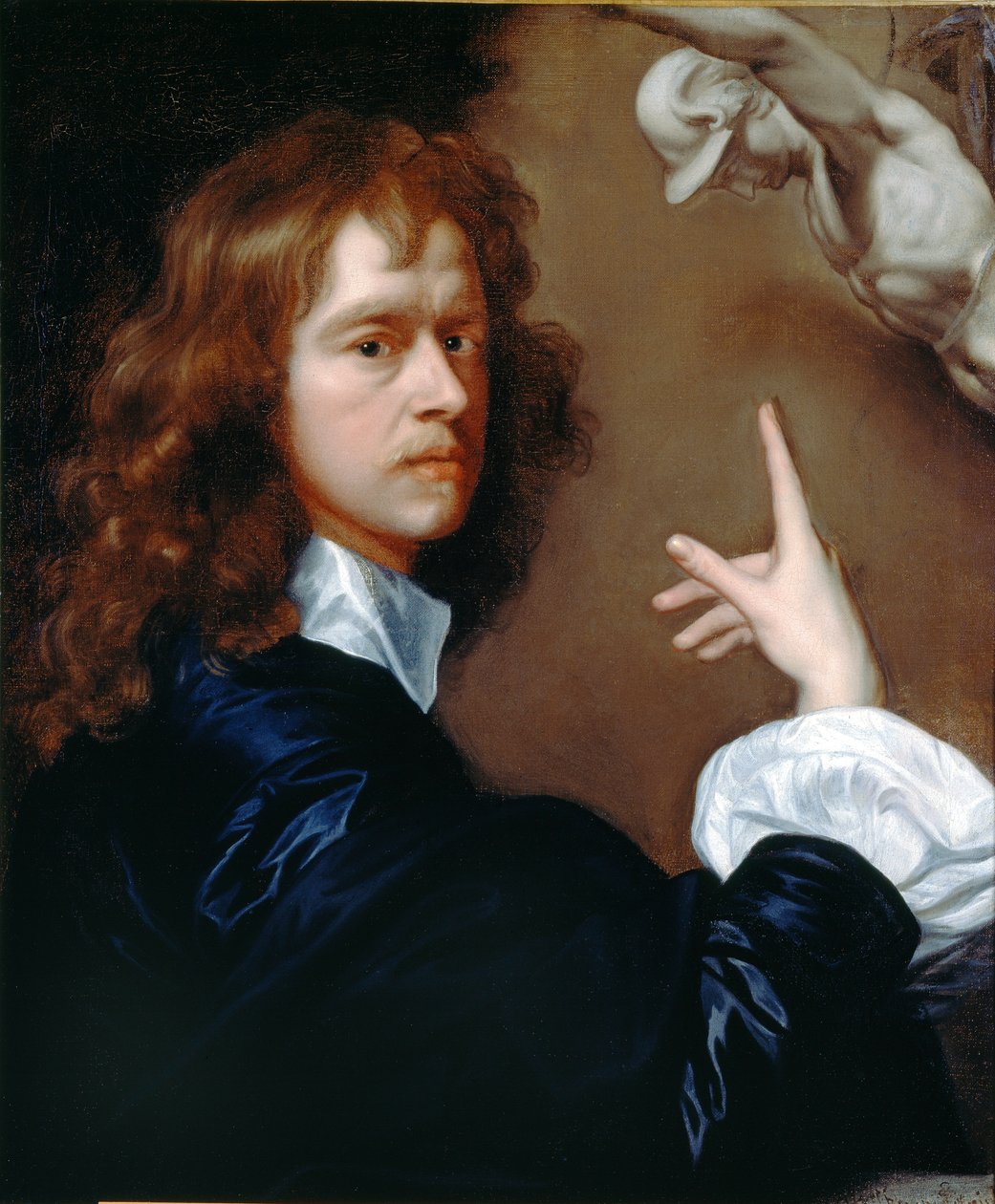 Omakuva, c1640-1650 tekijältä Robert Walker