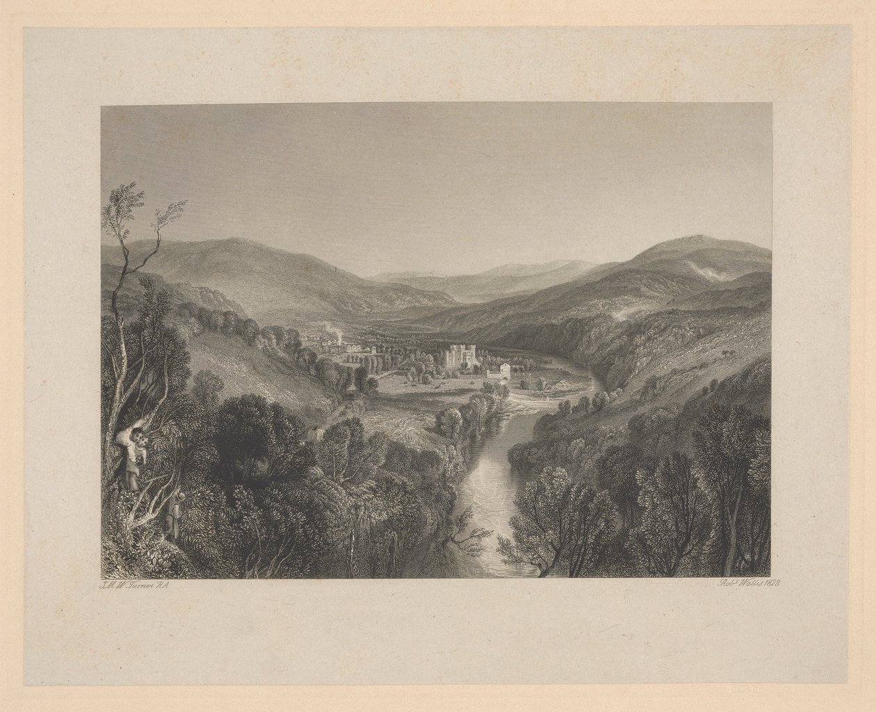Buckfastleigh Abbey, Devonshire tekijältä Robert Wallis