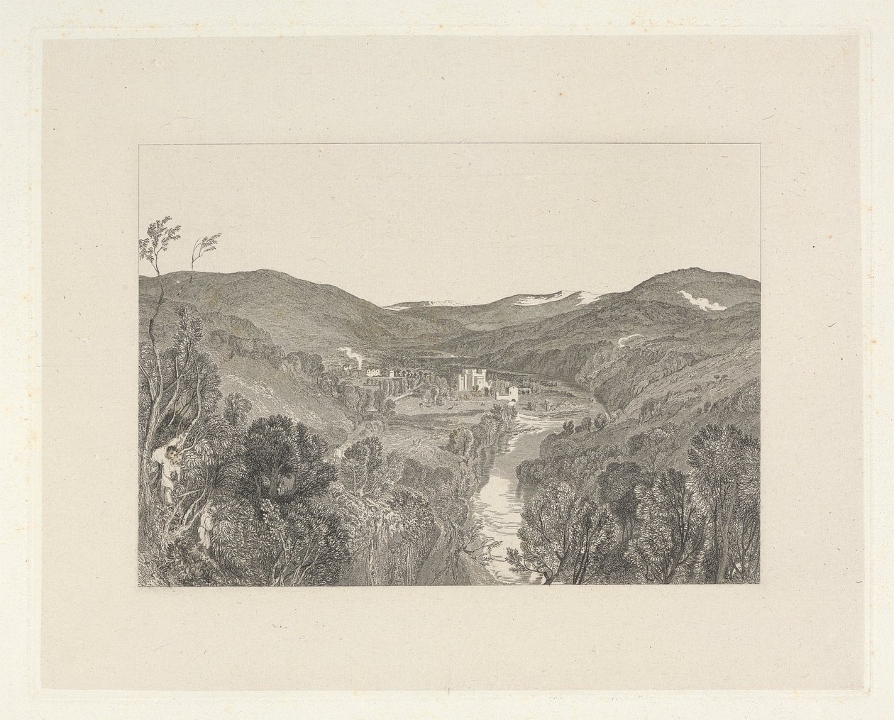 Buckfastleigh Abbey, Devonshire tekijältä Robert Wallis