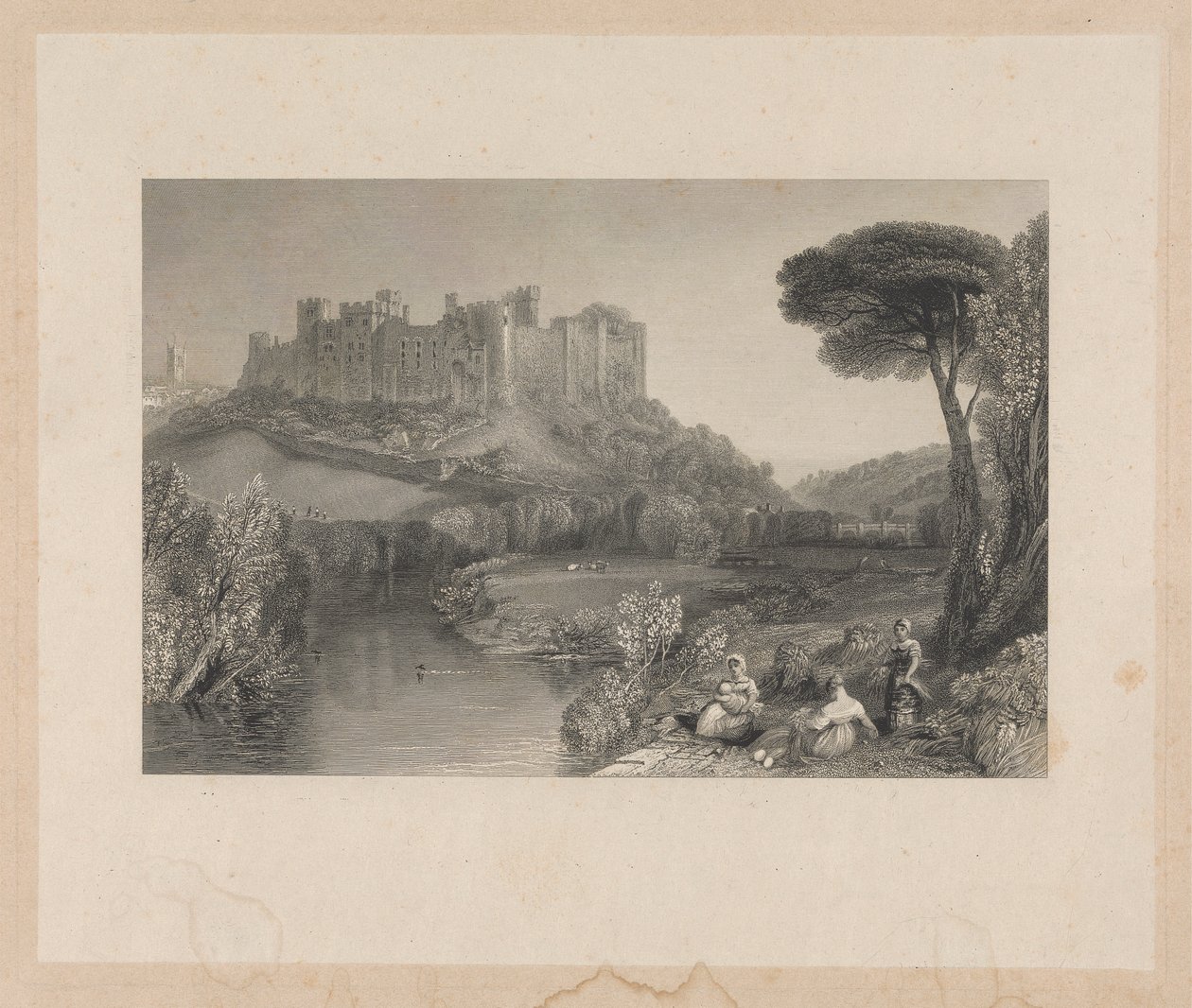 Ludlowin linna, Shropshire tekijältä Robert Wallis