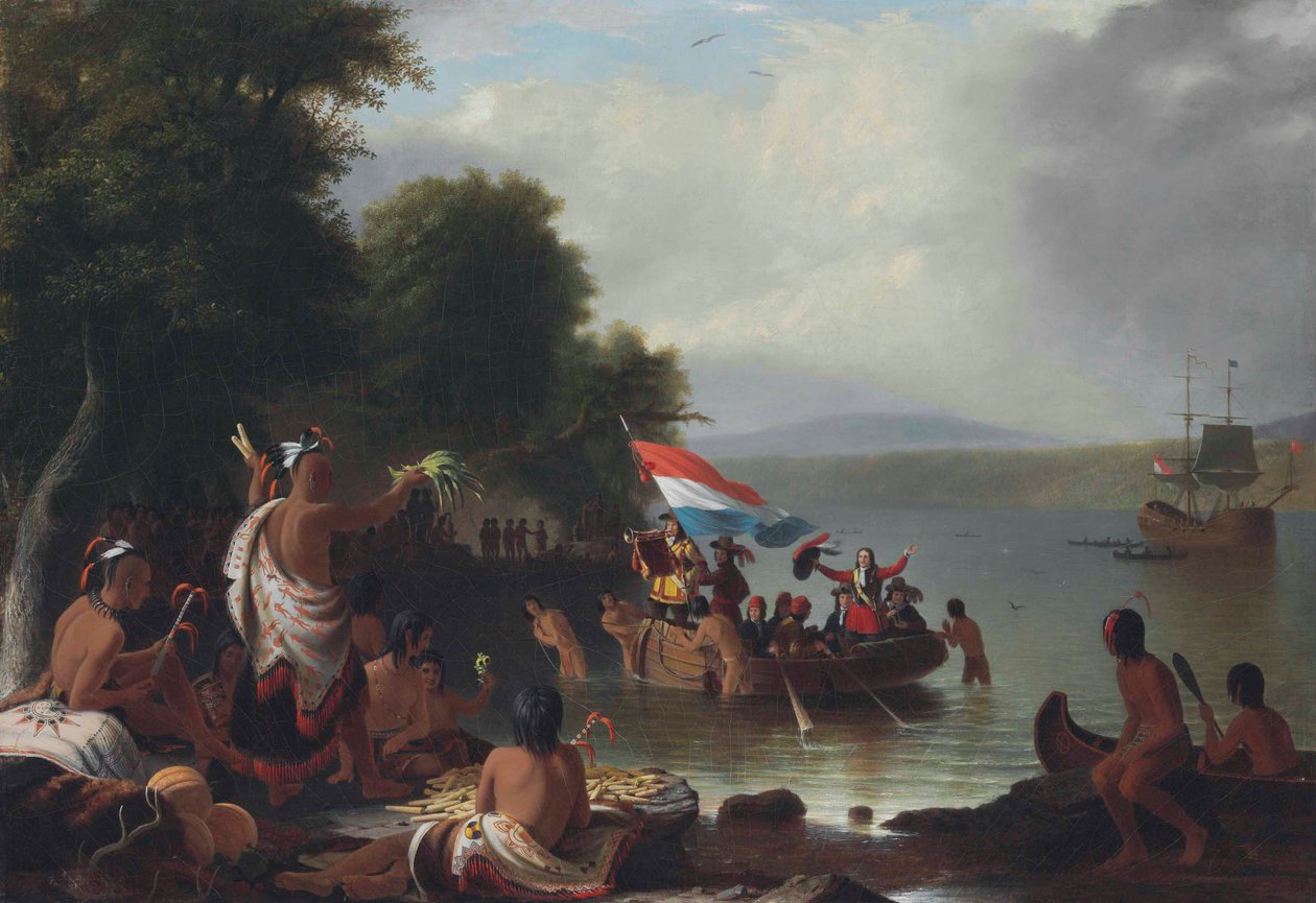 Henry Hudsonin laskeutuminen tekijältä Robert Walter Weir
