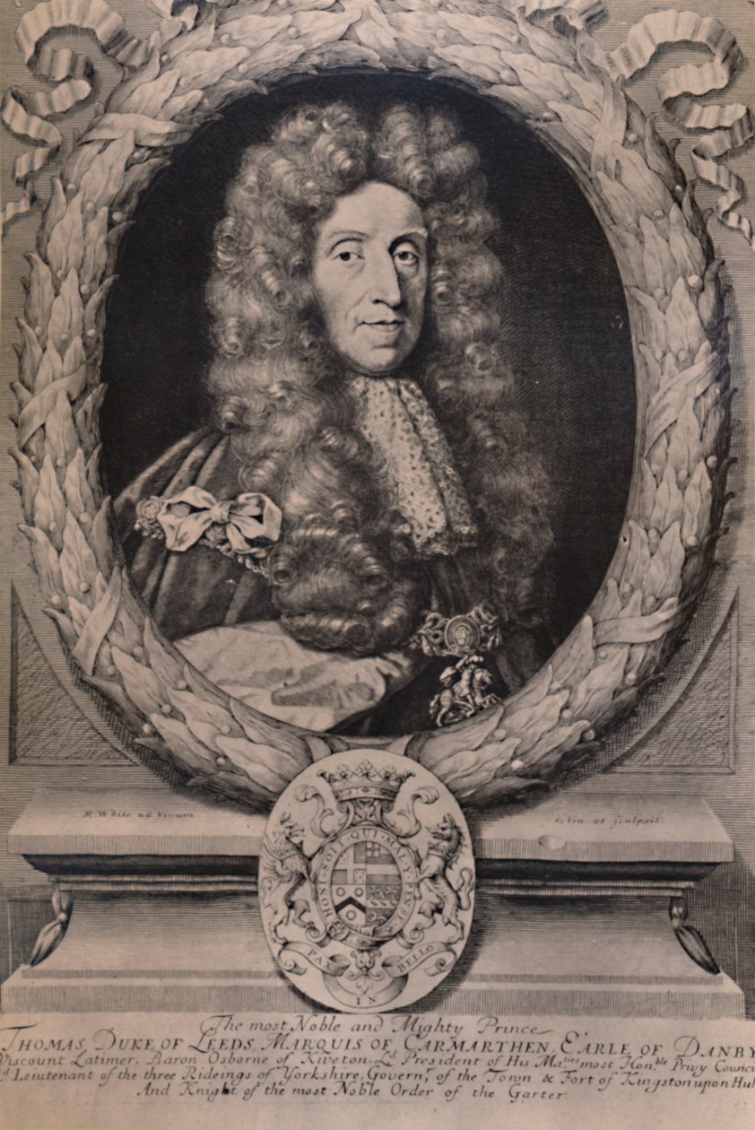 Thomas Osborne, Leedsin ensimmäinen herttua, englantilainen valtiomies, 1694 1894 tekijältä Robert White