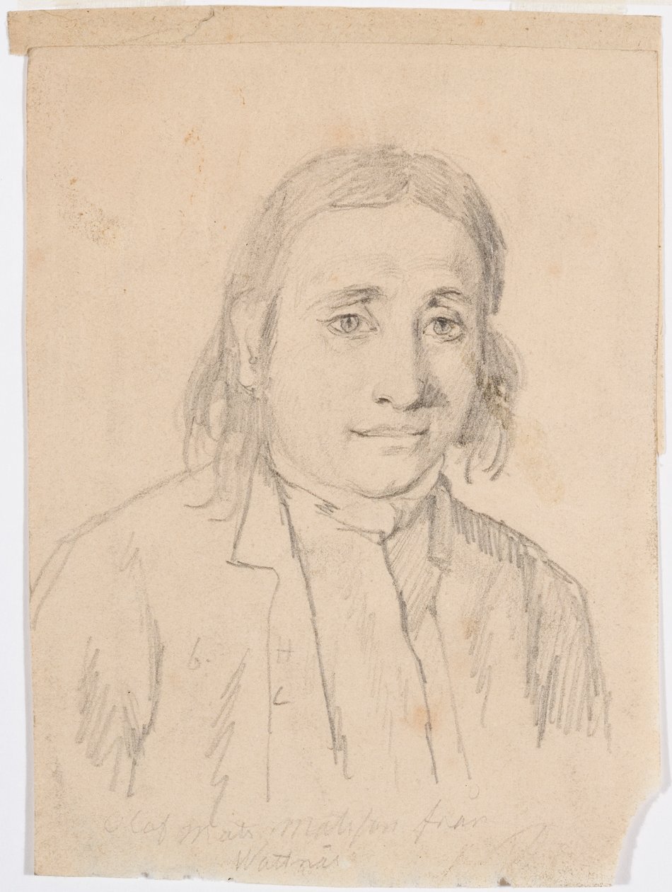 Miehen rintakuva tekijältä Robert Wilhelm Ekman