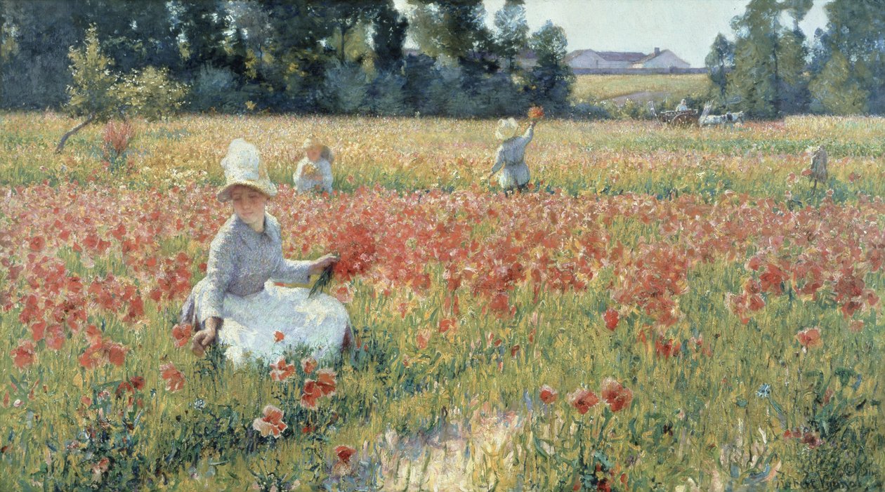 Flanderin kentällä - missä sotilaat nukkuvat ja unikot kasvavat tekijältä Robert William Vonnoh