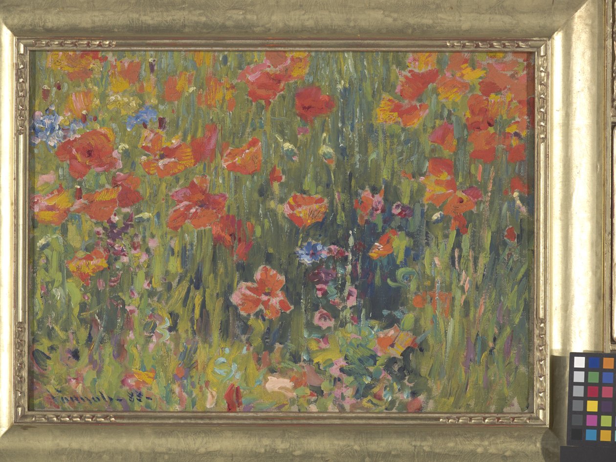 Unikot (öljy kankaalle) tekijältä Robert William Vonnoh