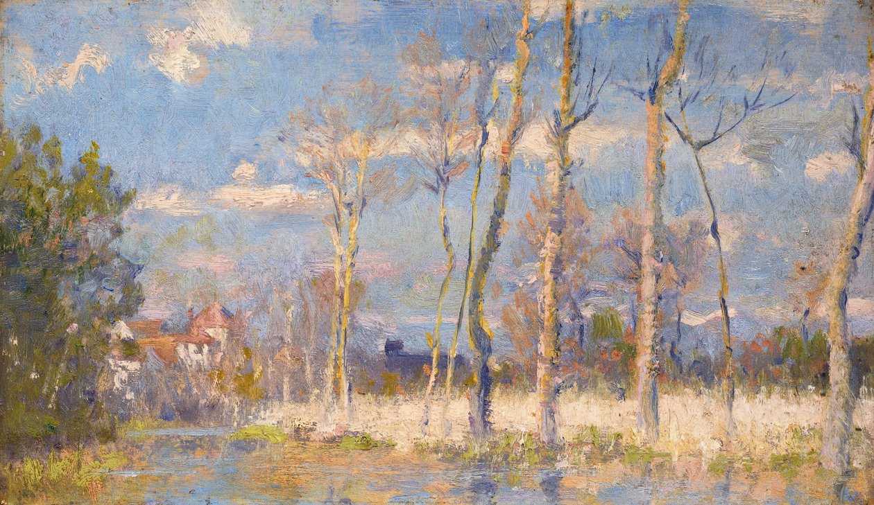 Kevään alkupäivät tekijältä Robert William Vonnoh