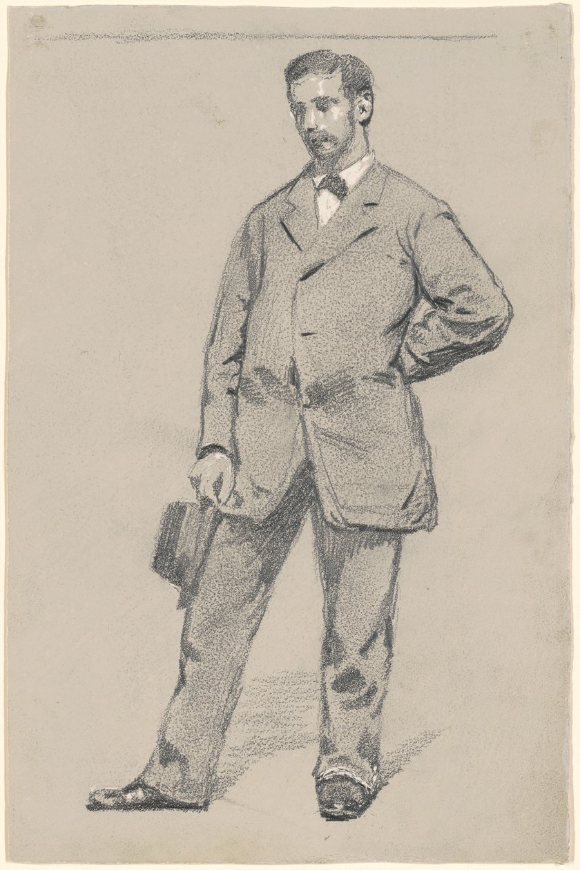 Seisova mies tekijältä Robert William Vonnoh